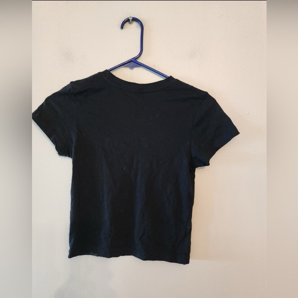 Ice Cube Fitted Crop Top T-Shirt Black Size juniors xs - Picture 3 of 3